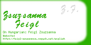 zsuzsanna feigl business card